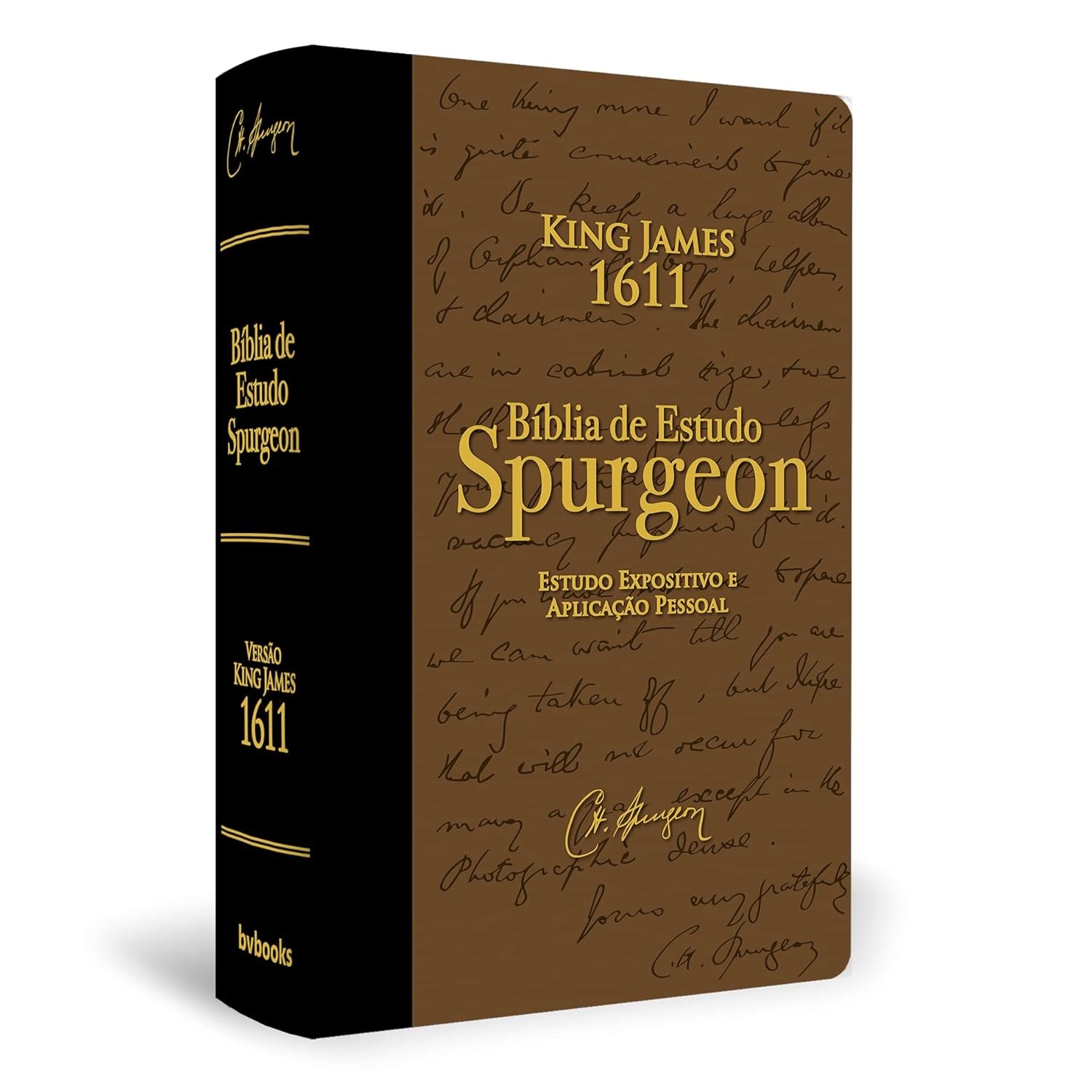 Bíblia King James Fiel 1611 de Estudo Charles H. Spurgeon