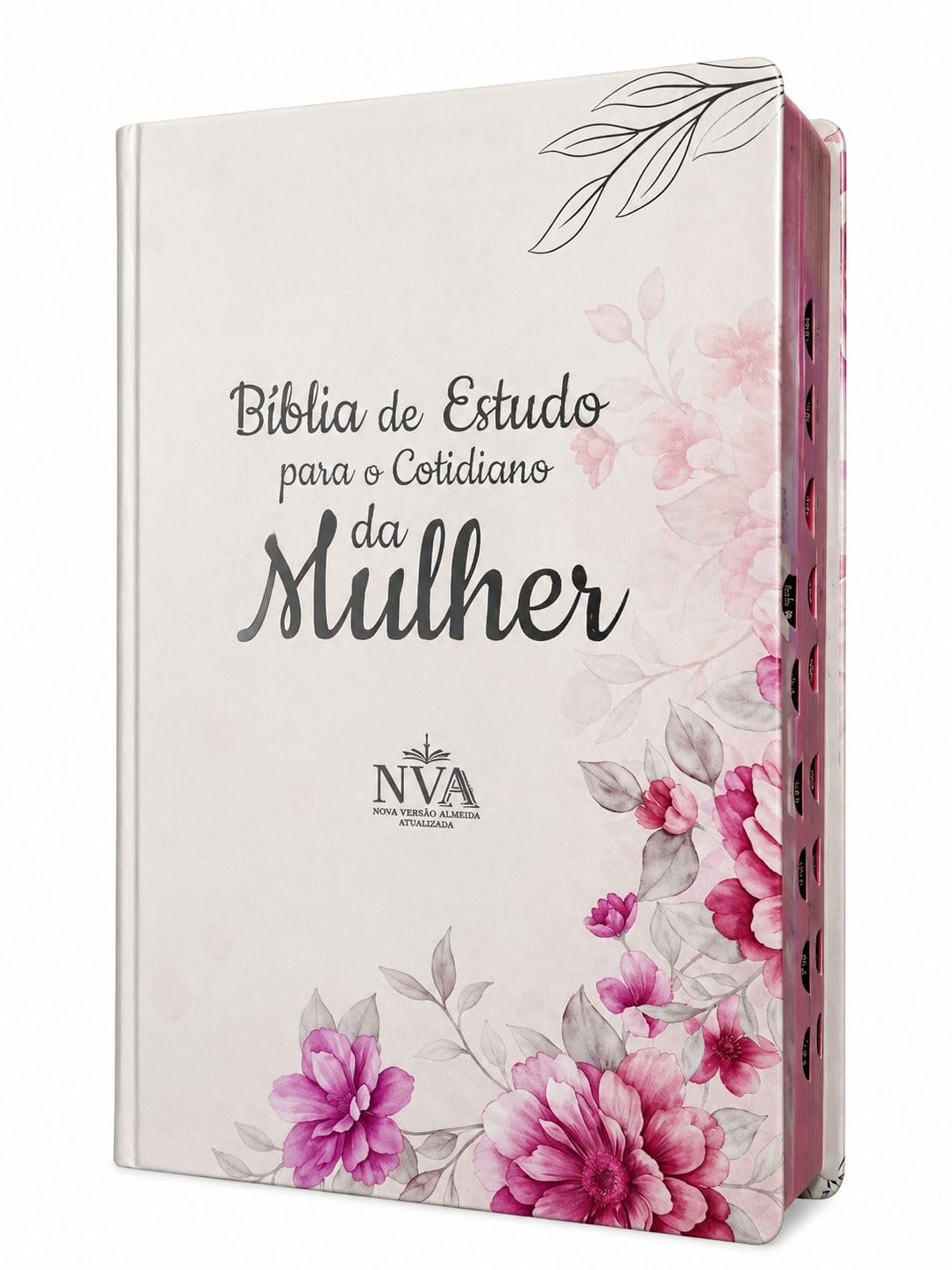 Bíblia de Estudo para o Cotidiano da Mulher, Capa Dura Rosa Gigante