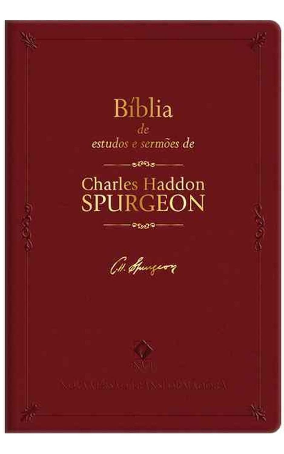 Bíblia de Estudos e Sermões de C. H. Spurgeon, Bordô