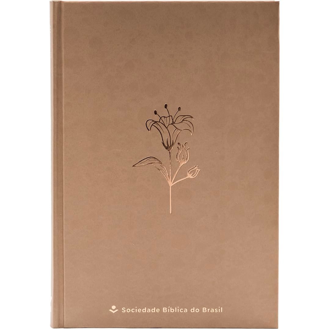Bíblia Mocha Mousse NTLH Capa Dura Ilustrada Terracota