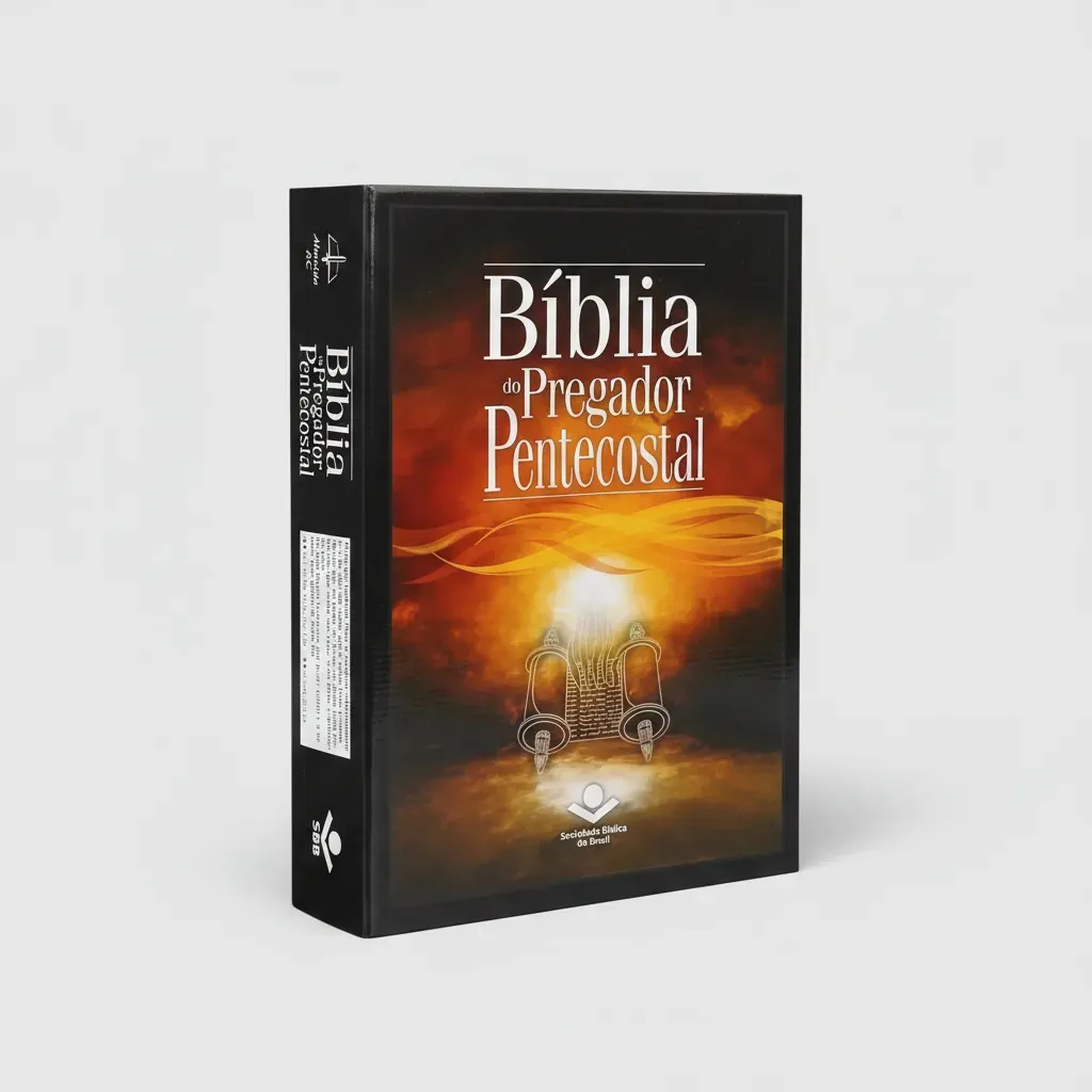 Bíblia do Pregador Pentecostal Capa Mole Preta