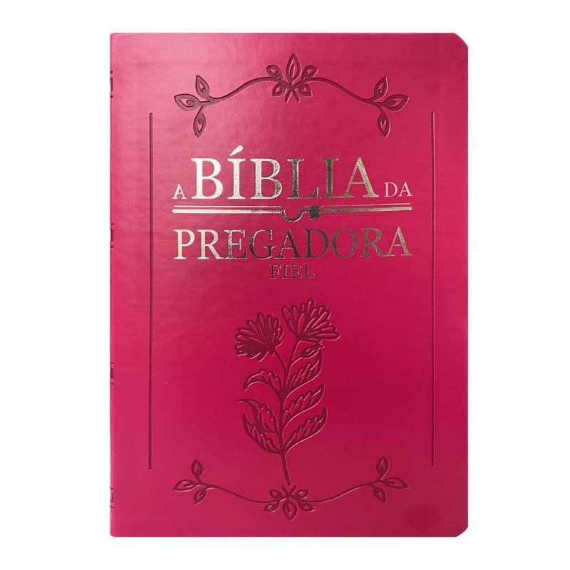 Bíblia da Pregadora Fiel Pink